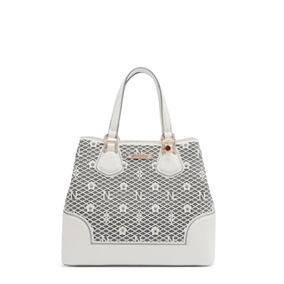 Foto 1 | Bolsa Satchel De Nicole Lee De Corte Laser Y Pedrería
