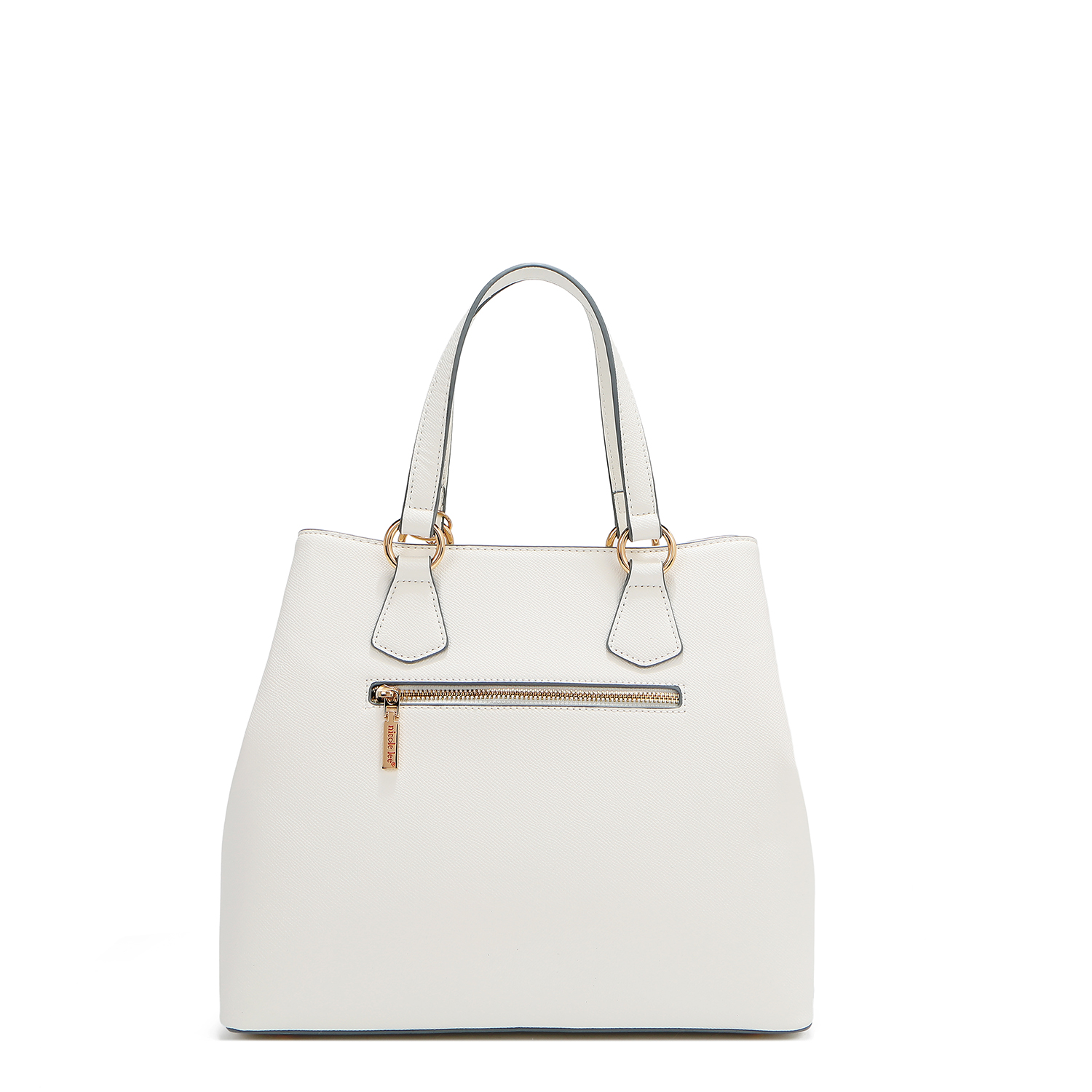 Foto 2 | Bolsa Satchel De Nicole Lee De Corte Laser Y Pedrería
