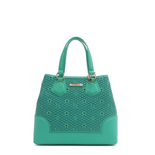 Foto 1 | Bolsa Satchel De Nicole Lee De Corte Laser Y Pedrería