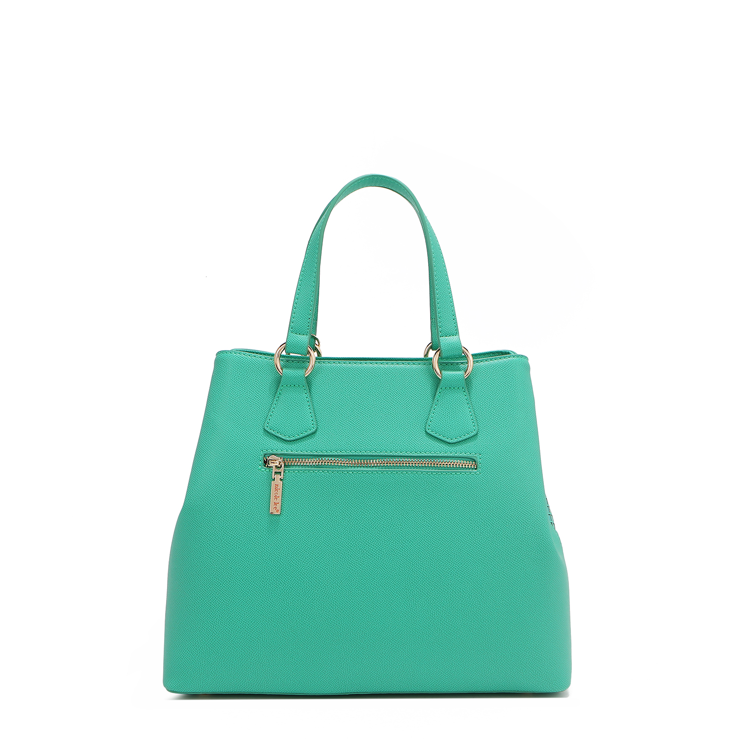 Foto 2 | Bolsa Satchel De Nicole Lee De Corte Laser Y Pedrería