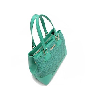 Foto 4 | Bolsa Satchel De Nicole Lee De Corte Laser Y Pedrería