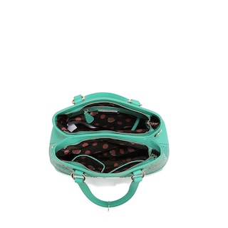 Foto 5 | Bolsa Satchel De Nicole Lee De Corte Laser Y Pedrería