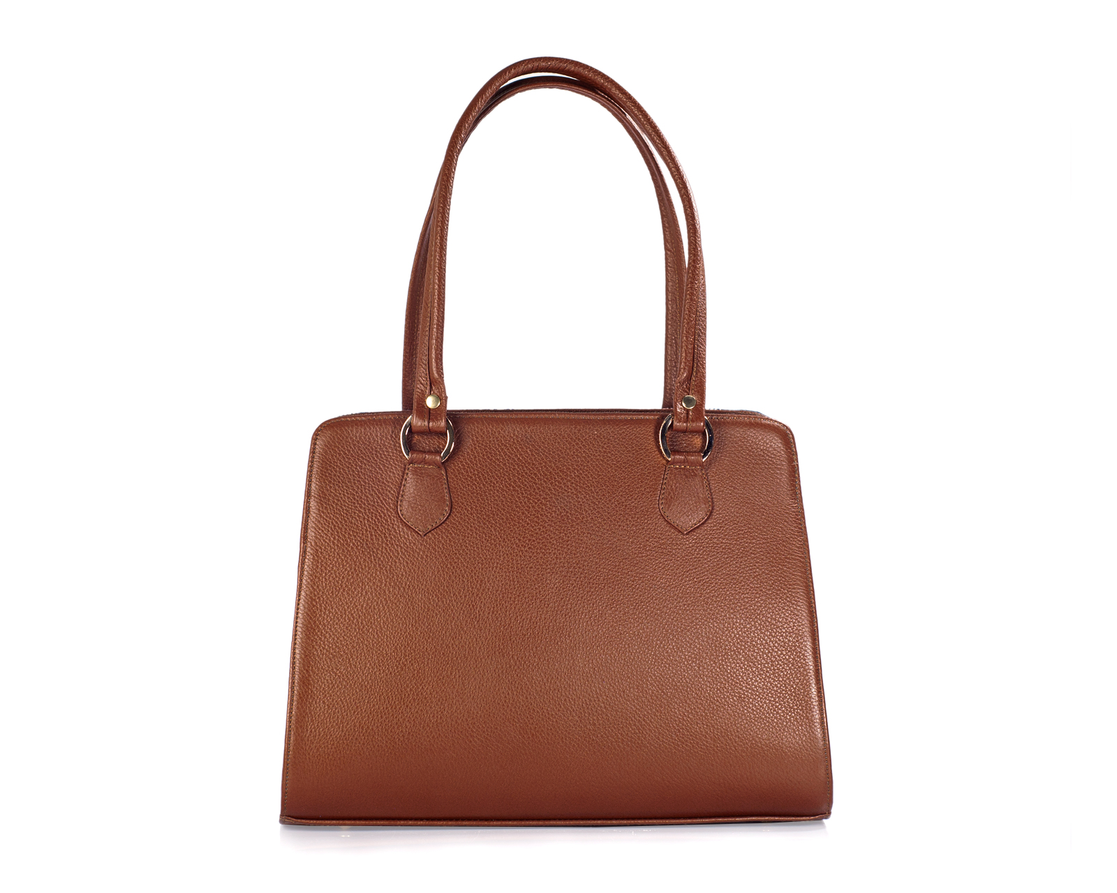 Foto 4 | Bolso Satchel A Ángeloano De Piel Cacuna Con Telar Artesanal, Modelo Salma