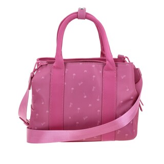 Foto 4 | Bolso Satchel Rosa Barbie By Gorett Lor