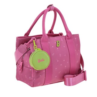 Foto 6 | Bolso Satchel Rosa Barbie By Gorett Lor