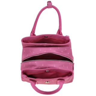 Foto 7 | Bolso Satchel Rosa Barbie By Gorett Lor