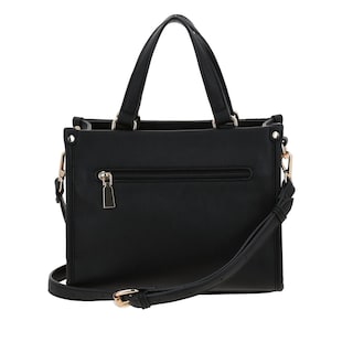 Foto 4 | Bolso Satchel Negro Madison Lourdes