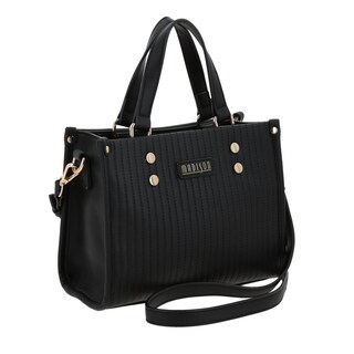 Foto 6 | Bolso Satchel Negro Madison Lourdes