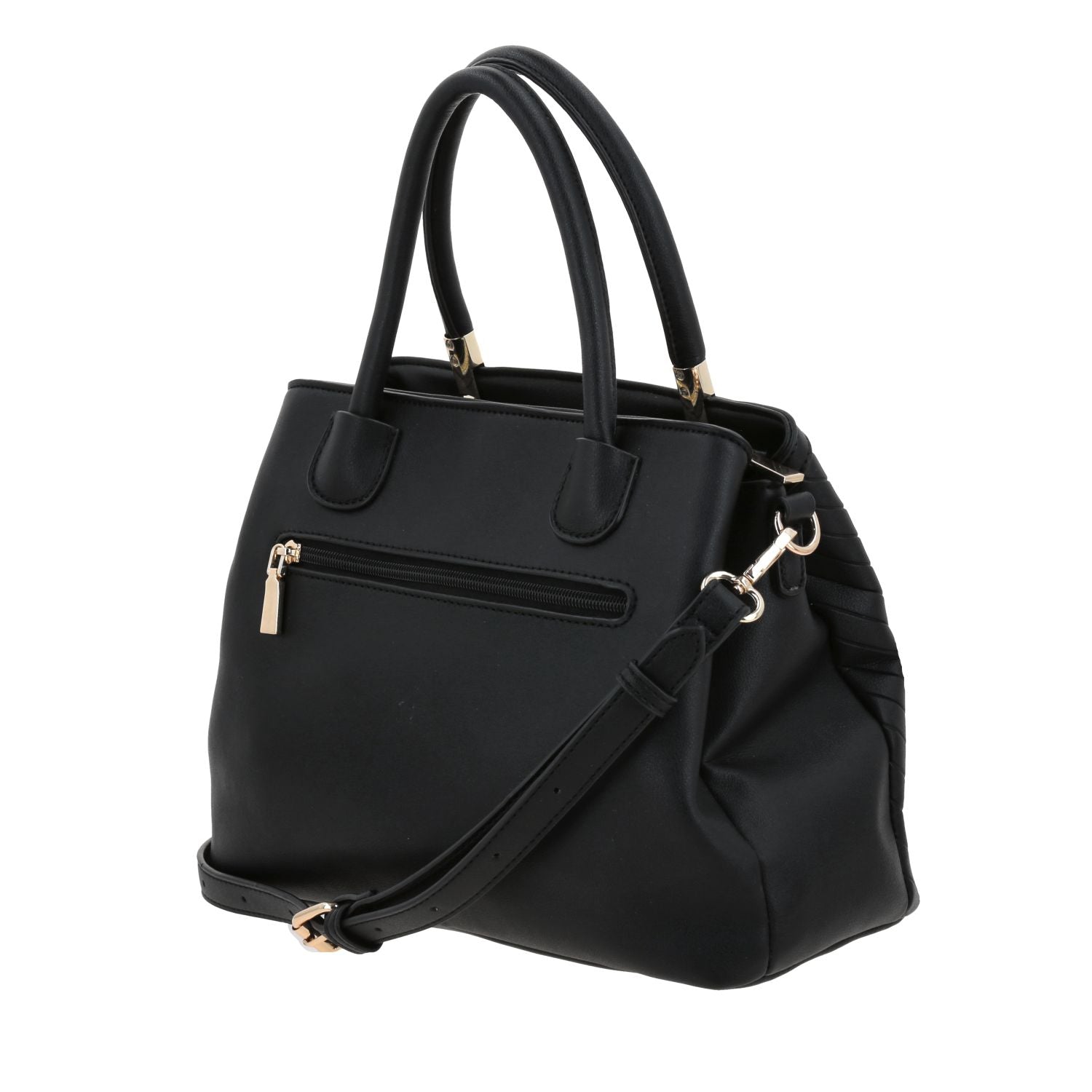 Foto 5 pulgar | Bolso Satchel En Negro Madison Player