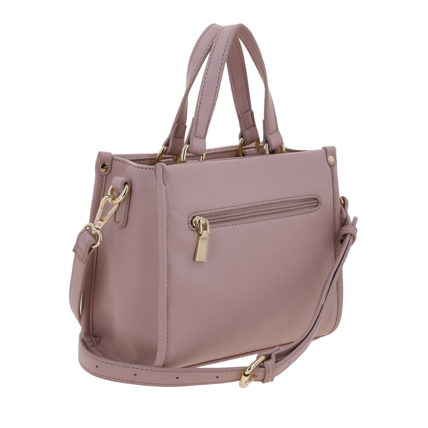 Foto 4 pulgar | Bolso Satchel  Rosa Madison Lourdes