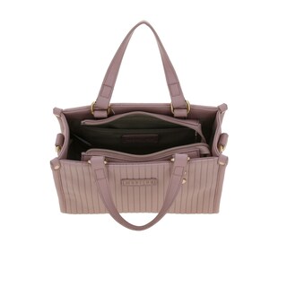 Foto 7 | Bolso Satchel Rosa Madison Lourdes