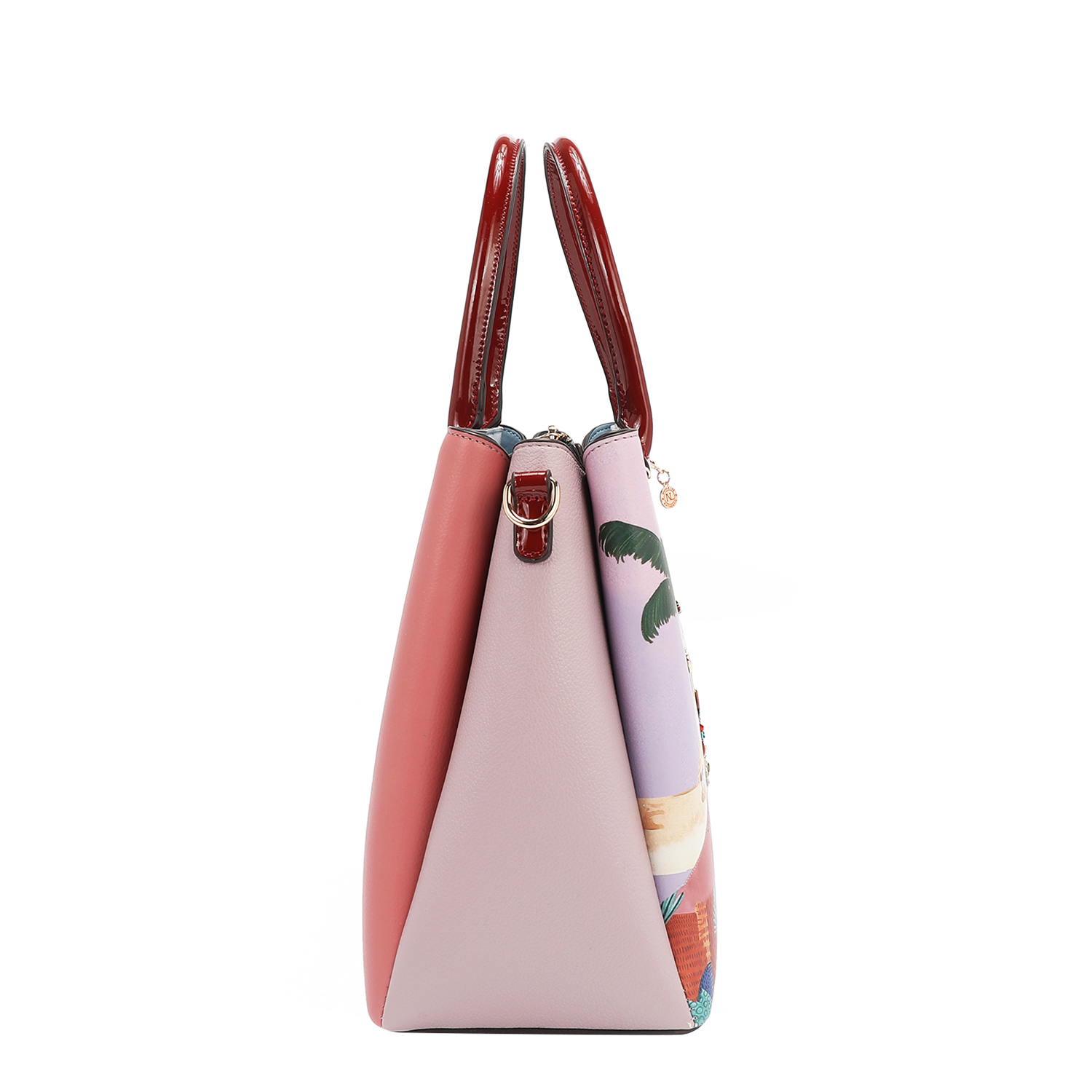 Foto 5 pulgar | Bolsa Satchel De Nicole Lee Estampado Queen Cleopatra