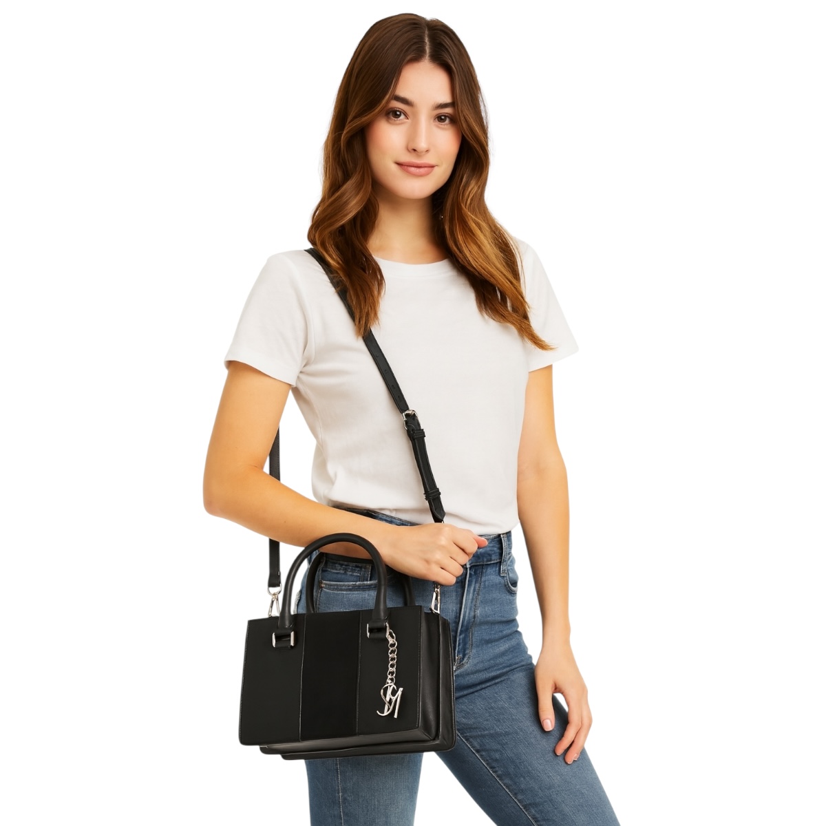 Foto 7 pulgar | Bolsa Para Dama Satchel Steve Madden Bgenna2