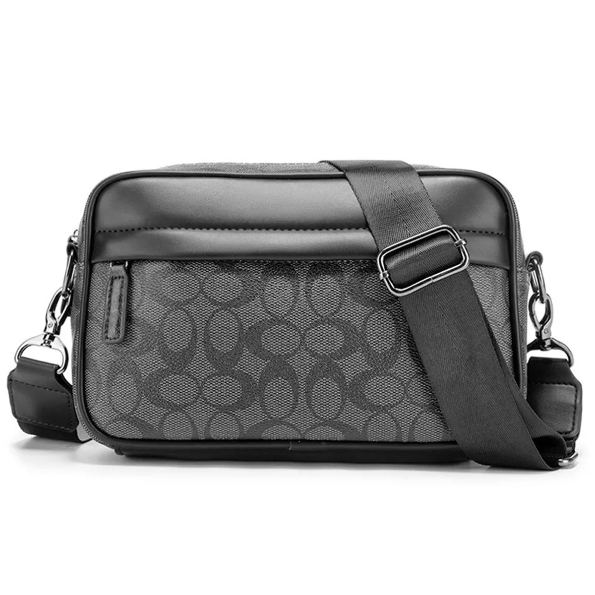 Bandolera De Cuero Para Hombre Bolso Crossbody Lujo Moderno