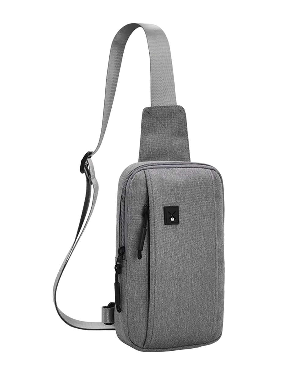 Bolsa de Hombro Bandolera de Viaje Gris
