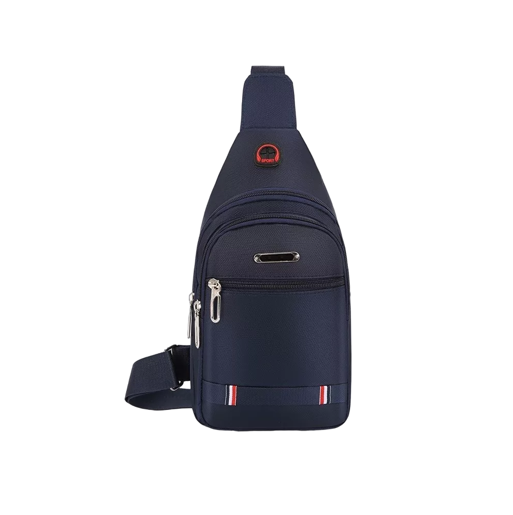 Mochila Informal Cruzada Azul
