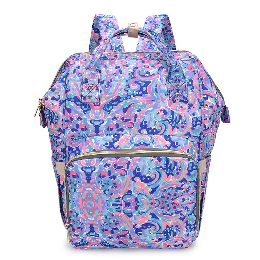Foto 2 pulgar | Venta Internacional - Mochila de Moda para Mujer Estampado Floral