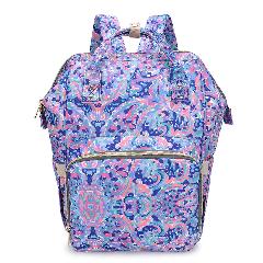 Foto 3 pulgar | Venta Internacional - Mochila de Moda para Mujer Estampado Floral