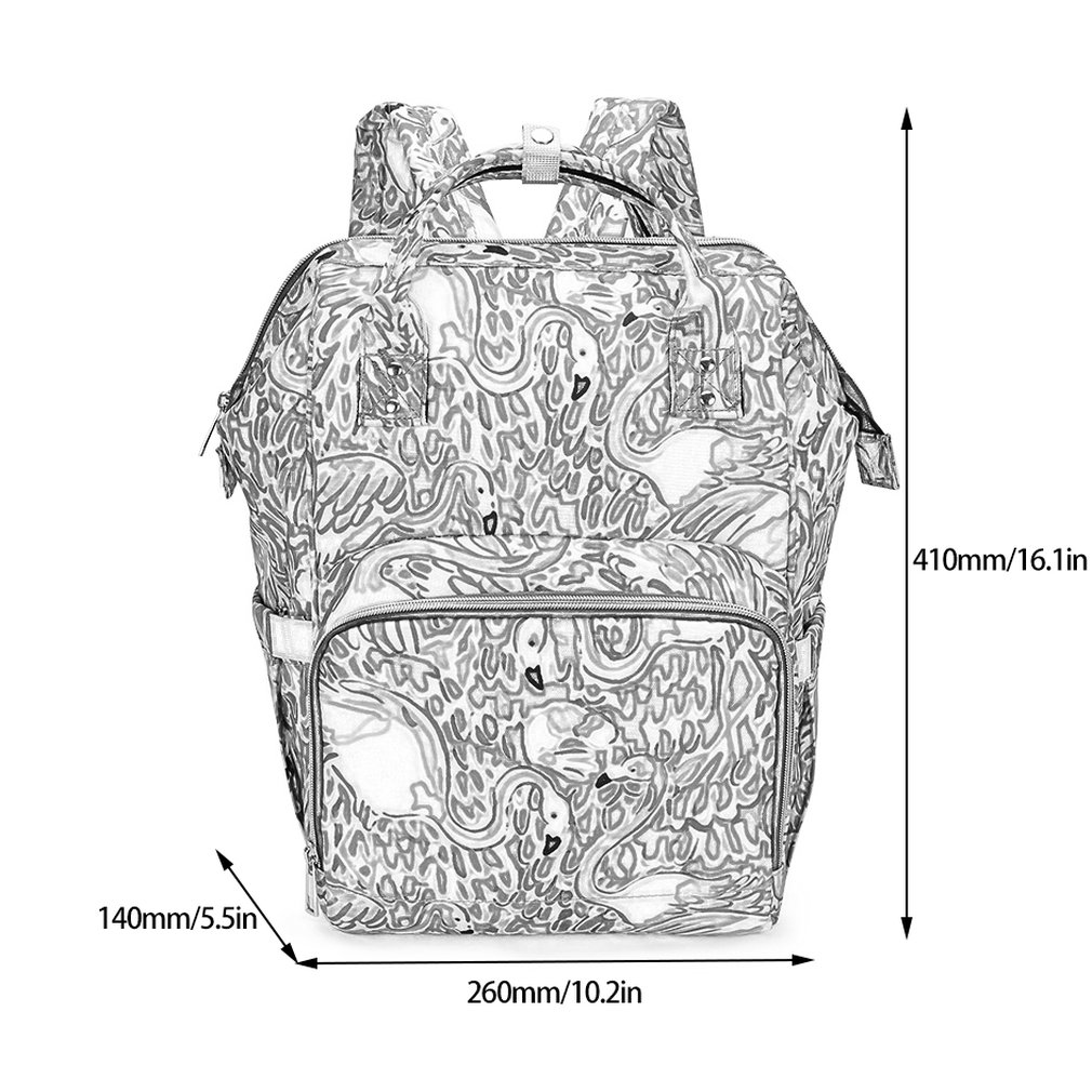 Foto 5 pulgar | Venta Internacional - Mochila de Moda para Mujer Estampado Floral
