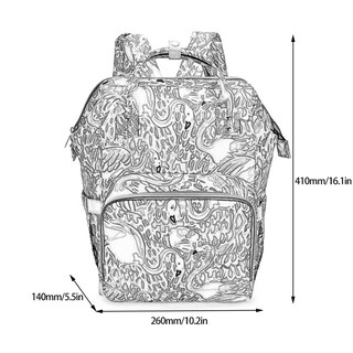 Foto 4 | Venta Internacional - Mochila de Moda para Mujer Estampado Floral