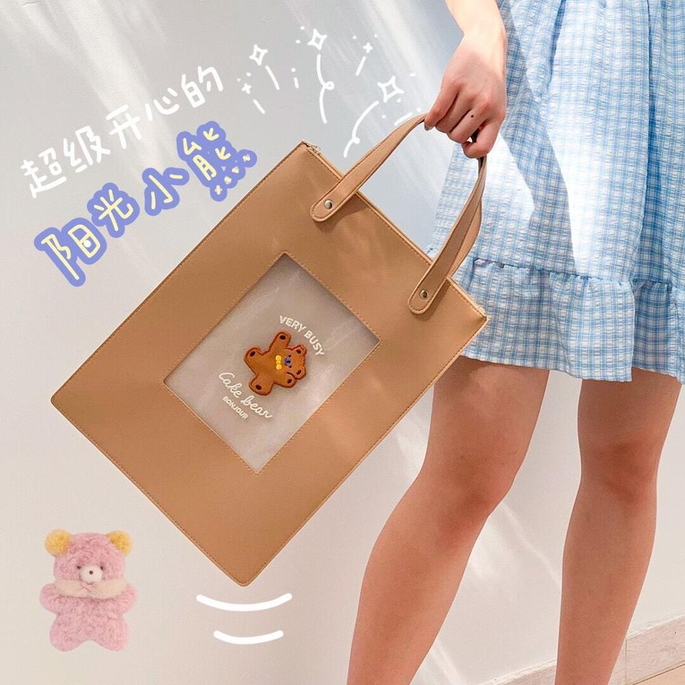 Foto 2 | Venta Internacional-bolso De Mano Bentoy Korea Ins Cute Bear Para Niñas Y Mujere