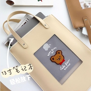 Foto 3 | Venta Internacional-bolso De Mano Bentoy Korea Ins Cute Bear Para Niñas Y Mujere