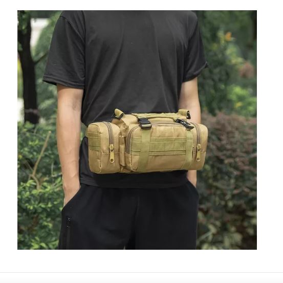 Foto 5 pulgar | Cangurera Táctica Militar Multiusos Wünd Verde Jungla