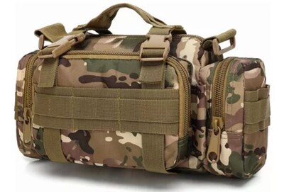 Foto 1 | Cangurera Táctica Militar Multiusos Camuflage