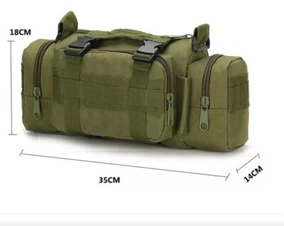Foto 2 | Cangurera Táctica Militar Multiusos Camuflage