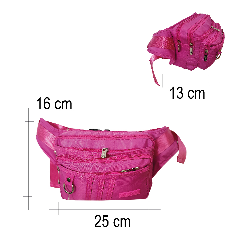 Foto 6 pulgar | Cangurera Travel Republic Rosa Ajustable para Dama