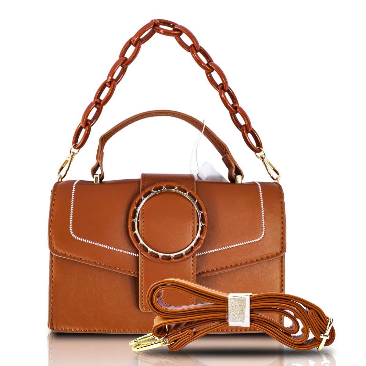 Foto 1 | Bolsa Crosbody Playbox Marrón