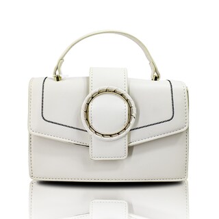Foto 5 | Bolso Playbox Blanco de Hombro y Mano Crosbody para Mujer