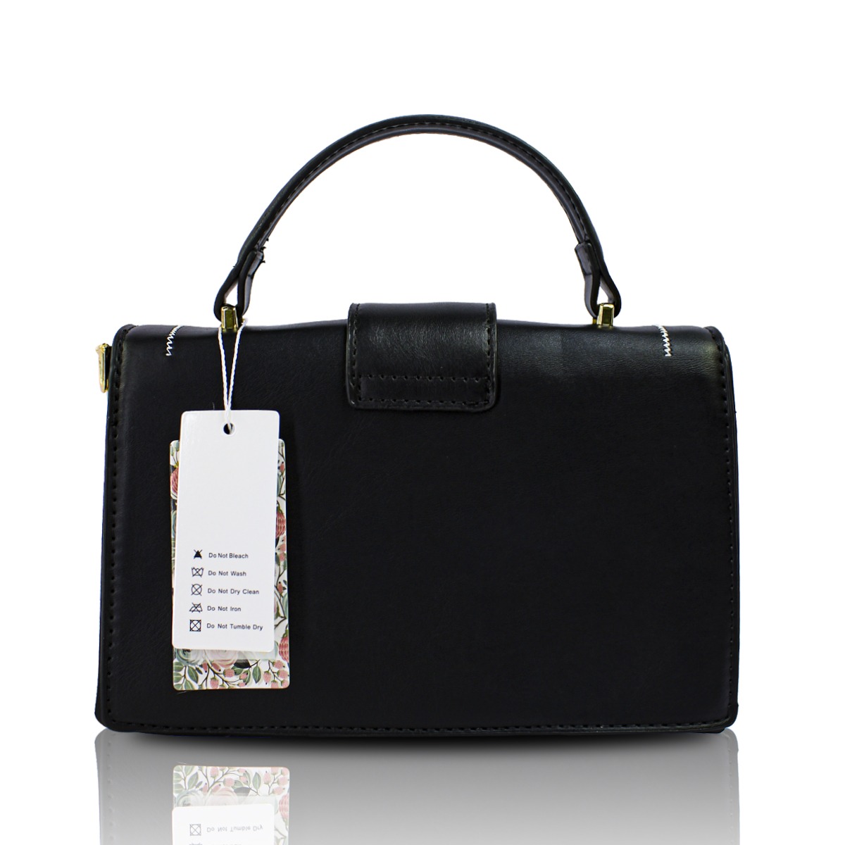 Foto 4 pulgar | Bolso de Hombro y Mano Crosbody Negro para Mujer