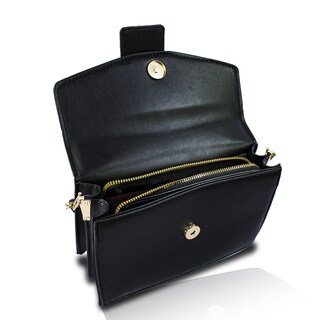 Foto 4 | Bolso de Hombro y Mano Crosbody Negro para Mujer