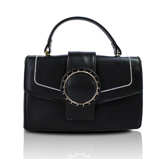 Foto 5 | Bolso de Hombro y Mano Crosbody Negro para Mujer