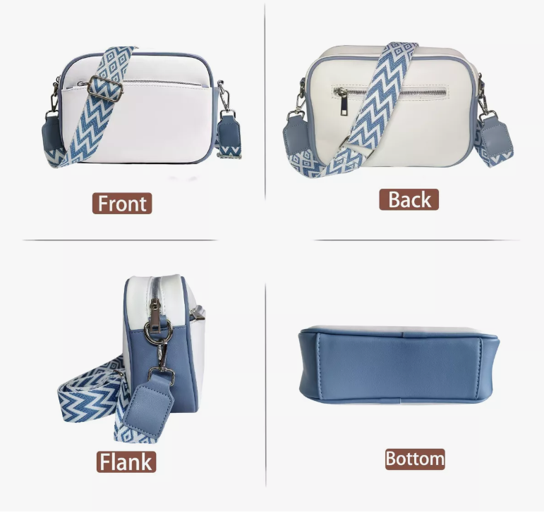 Foto 5 pulgar | Bolso Bandolera Xtellar Blanco para Mujer