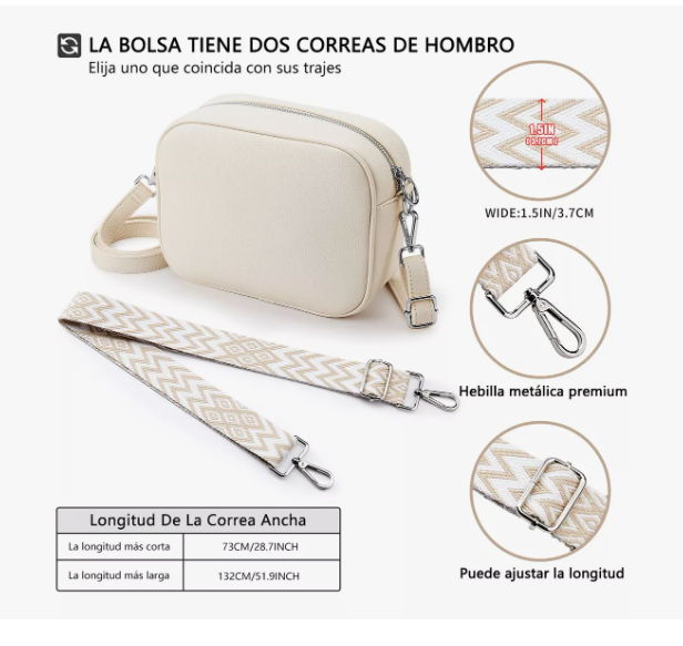 Foto 5 pulgar | Bolso Xtellar Bandolera