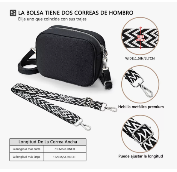 Foto 5 pulgar | Bolso Xtellar Bandolera