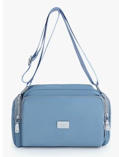 Foto 1 | Bolsa Xtellar Bandolera Mujer Moda Dama Crossbody Gran Capacidad Color Celeste