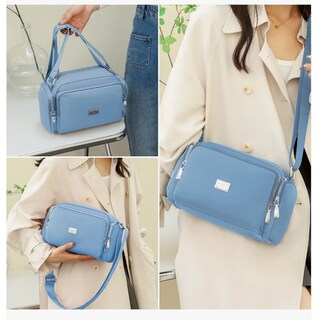 Foto 2 | Bolsa Xtellar Bandolera Mujer Moda Dama Crossbody Gran Capacidad Color Celeste