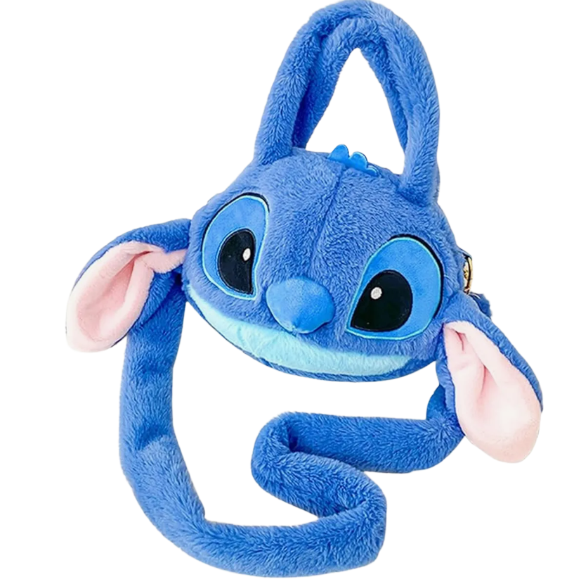 Foto 2 pulgar | Bolsos De Peluche De Stitch Peluche Anime Regalos Para Bebes
