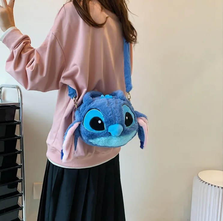 Foto 6 | Bolsos De Peluche De Stitch Peluche Anime Regalos Para Bebes