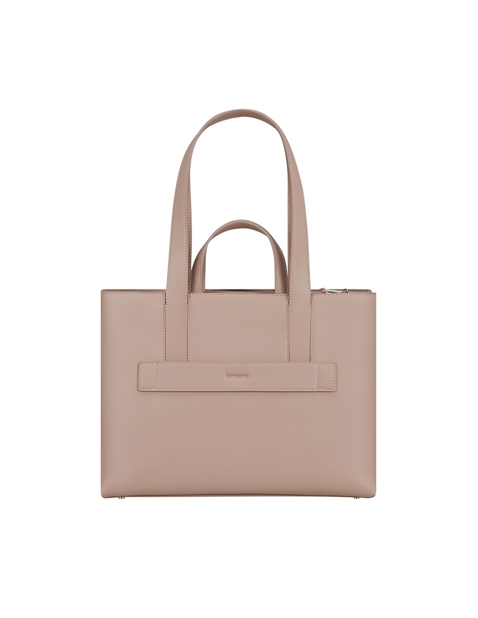Foto 6 pulgar | Laptop Bailhandle Samsonite Brightbeyond Tote 14.1 Beige