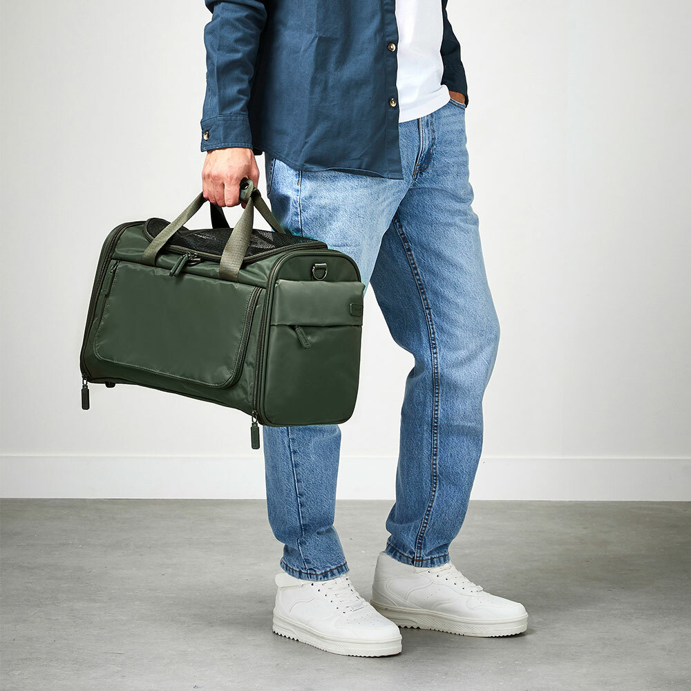 Foto 7 pulgar | Pet Carrier Lipault City Plume Pet Carrier Khaki