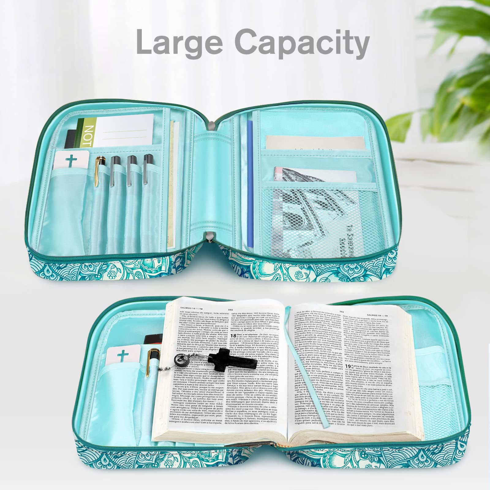 Foto 5 pulgar | Funda De Transporte Para Biblia Finpac, Bolsa Para Iglesia, Resistente Al Agua - Venta Internacional.