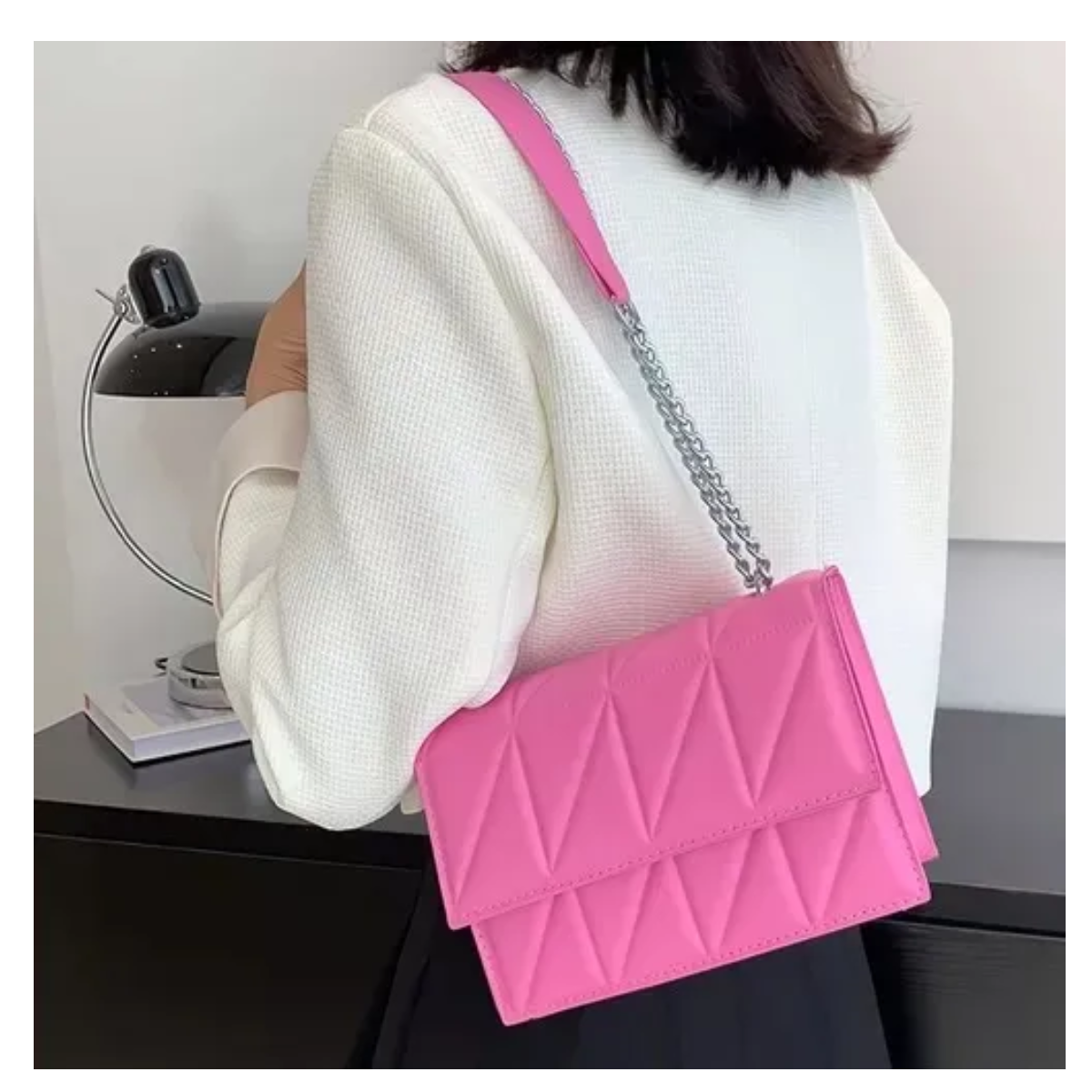 Foto 4 | Bolso de Mano Ajustable Eo Safe Imports Esi-19808 Rosa