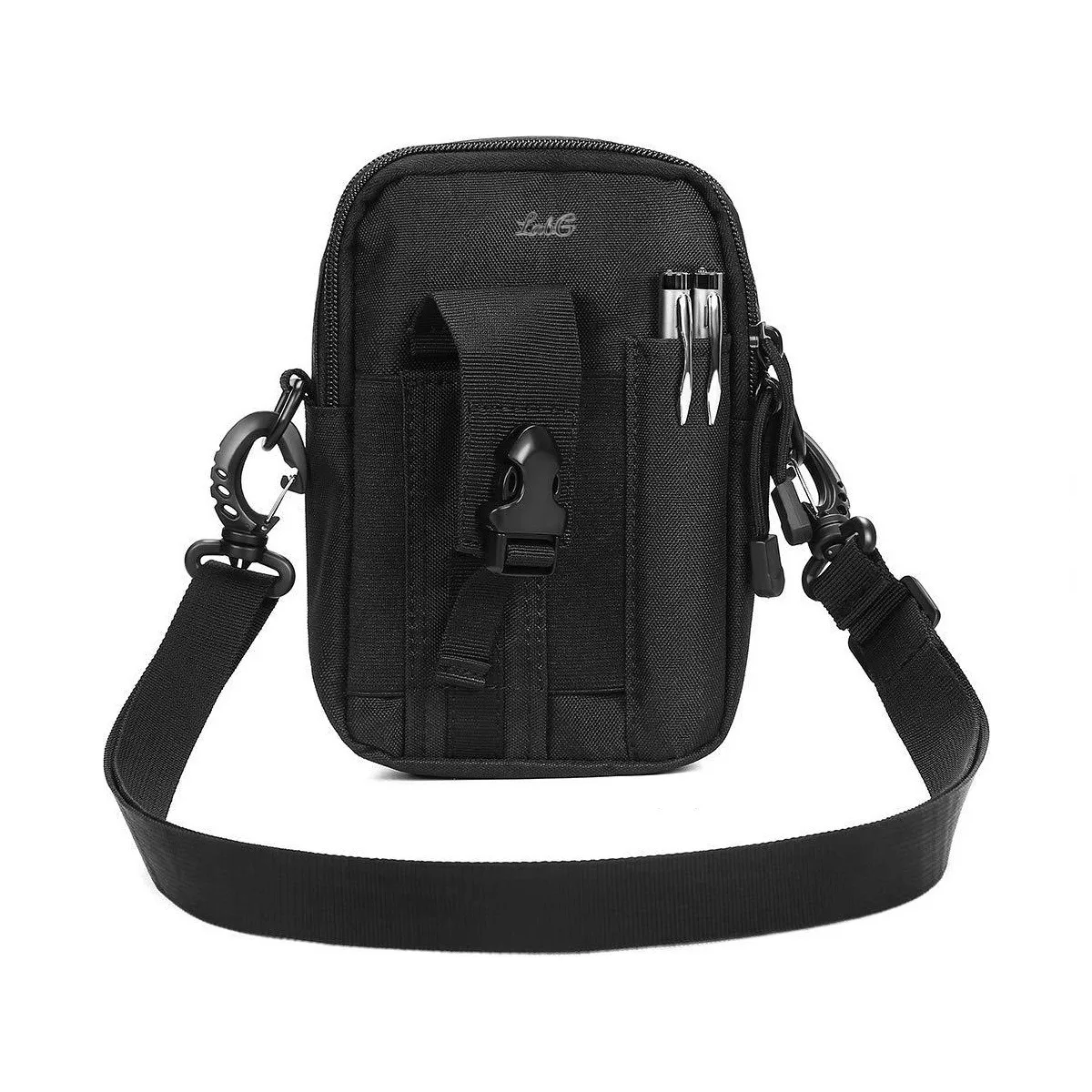 Foto 1 | Bolsa Mariconera Porta Celular Multiusos Lab.g Negro