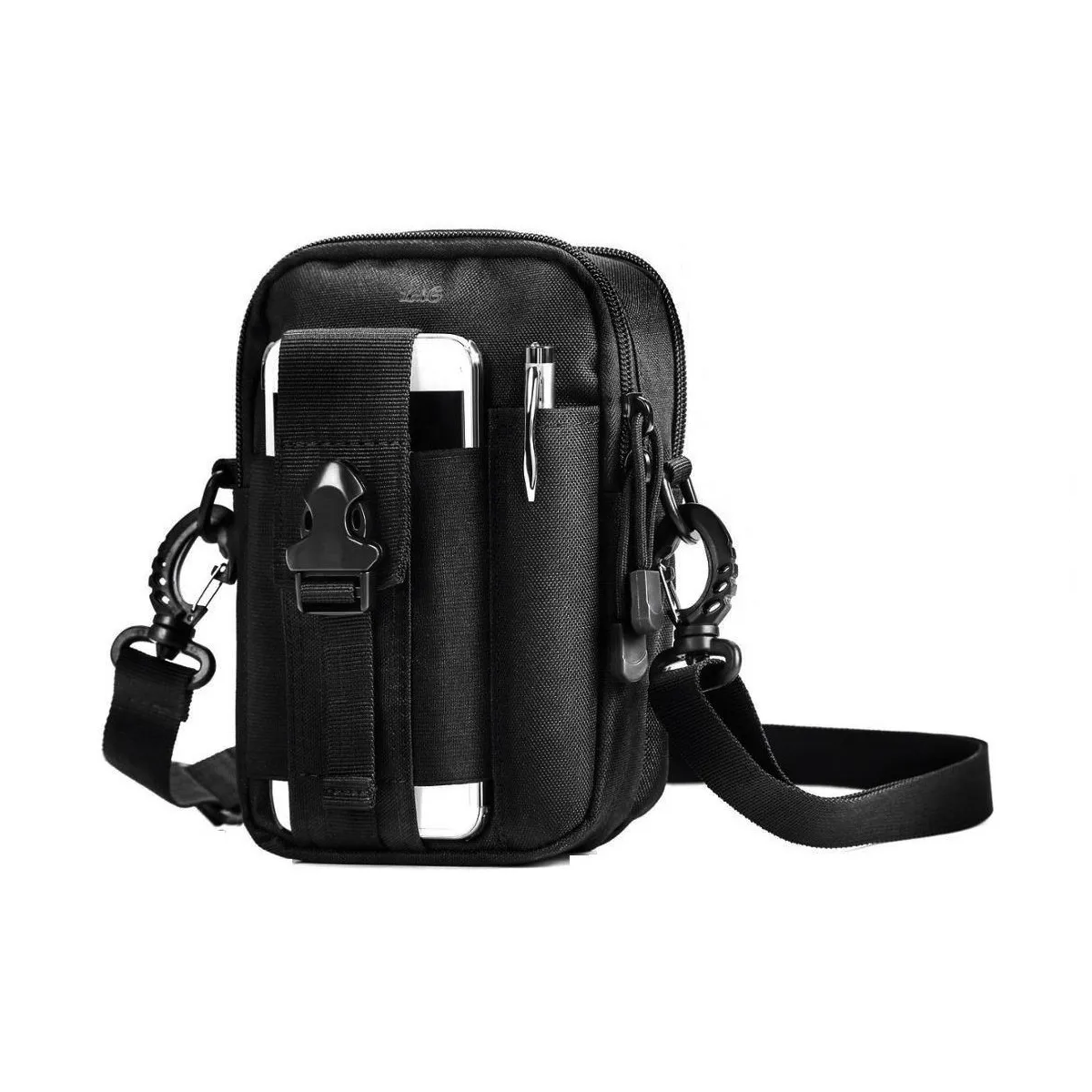 Foto 3 pulgar | Bolsa Mariconera Porta Celular Multiusos Lab.g Negro