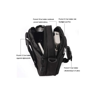 Foto 5 | Bolsa Mariconera Porta Celular Multiusos Lab.g Negro
