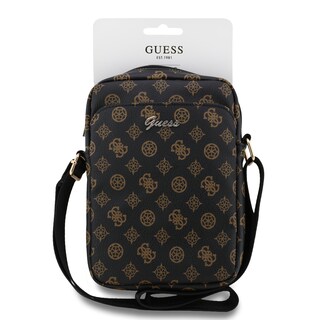 Foto 4 | Bandolera Original Guess 8 Peony Negra